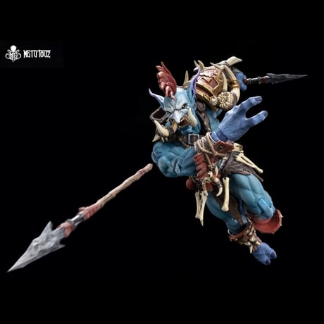 【予約】Mety Toyz Tribal War Song Troll Hunter Senjin 1/10 Scale Action Figure