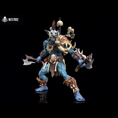 【予約】Mety Toyz Tribal War Song Troll Hunter Senjin 1/10 Scale Action Figure