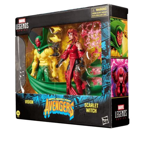 Marvel Legends Series Vision & Scarlet Witch 2-pack 6” Action Figures
