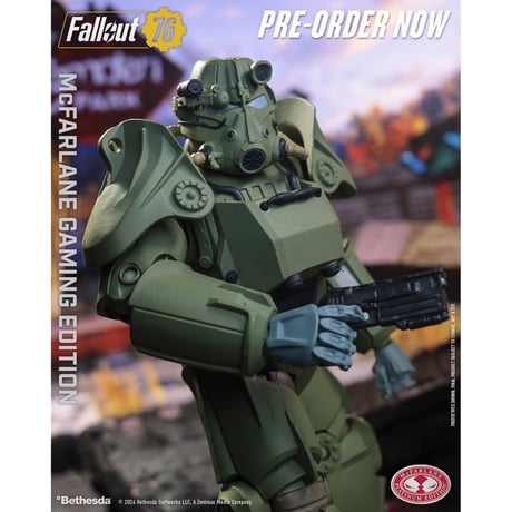 McFarlane Toys Gaming Edition - Fallout76 T-45 Power Armor 7” Action Figure
