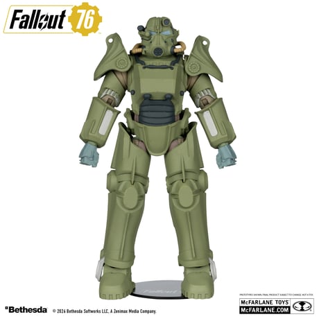 McFarlane Toys Gaming Edition - Fallout76 T-45 Power Armor 7” Action Figure