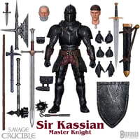 【予約】Savage Crucible - Sir Kassian (Deluxe Knight Builder) 1/12 scale Action Figure