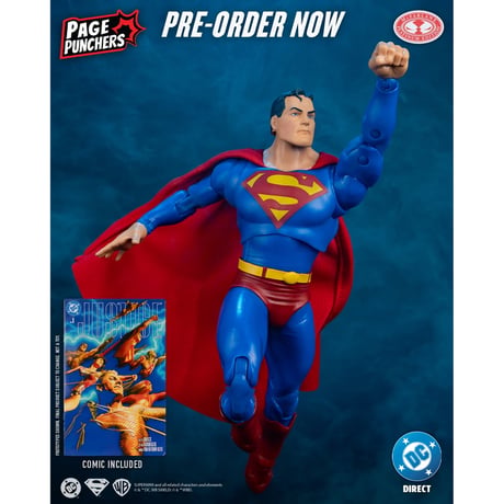 Mcfarlane Toys Collectors DC Page Punchers Superman (Justice #1) with Comic 7” Action Figure