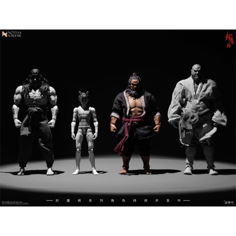 【予約】Nottaa Extreme 《封魔榜》 水滸伝 - 梁山泊第二十二位 『天殺星』 黒旋風の李逵（りき） 1/12 Scale Action Figure