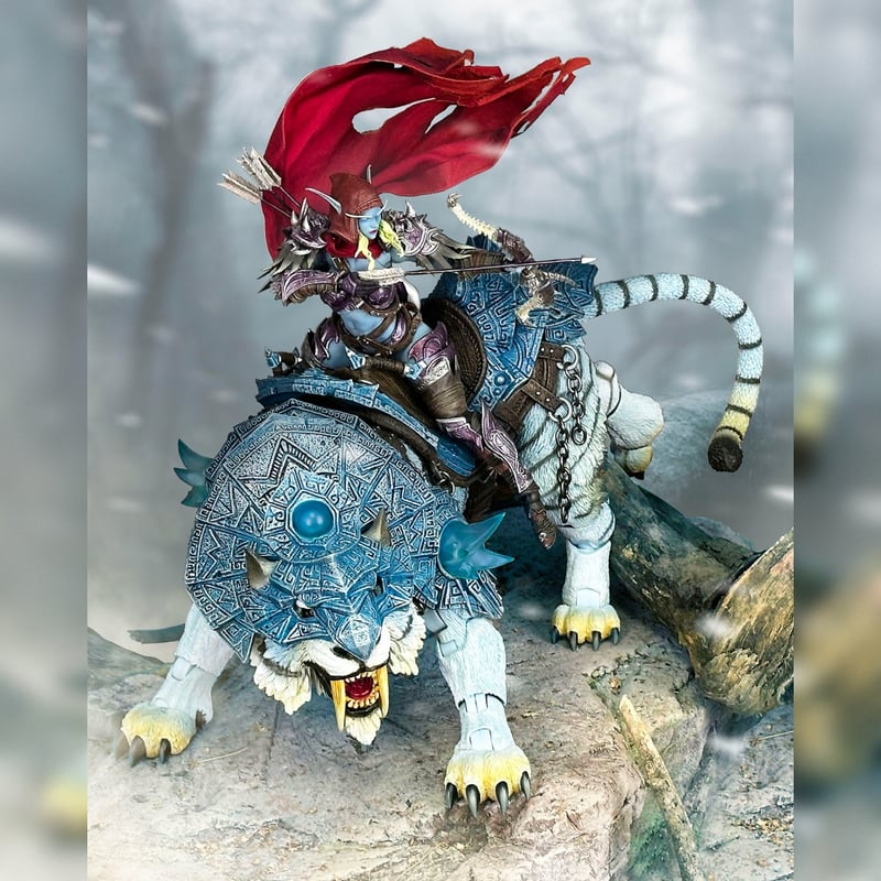 Fury Toys 狂怒工作室 Maya Temple Tiger FT-02 White T