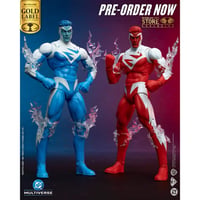 【予約】Mcfarlane Toys DC Multiverse Superman Red VS Superman Blue 2-Pack Gold Label 7” Action Figures