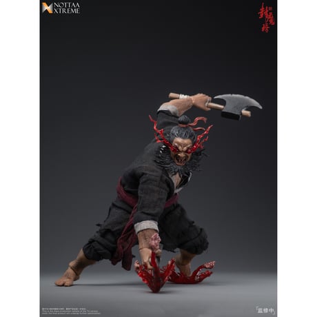 【予約】Nottaa Extreme 《封魔榜》 水滸伝 - 梁山泊第二十二位 『天殺星』 黒旋風の李逵（りき） 1/12 Scale Action Figure