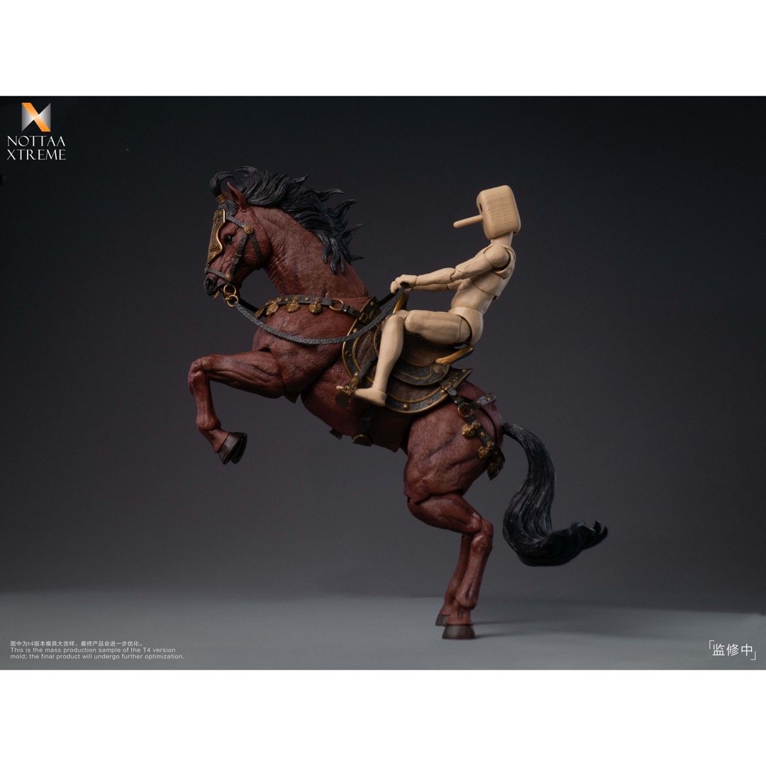 予約】非玩玩具 爽玩線 - 赤兎馬（赤毛／躍動版／馬装付き）上海WF2026