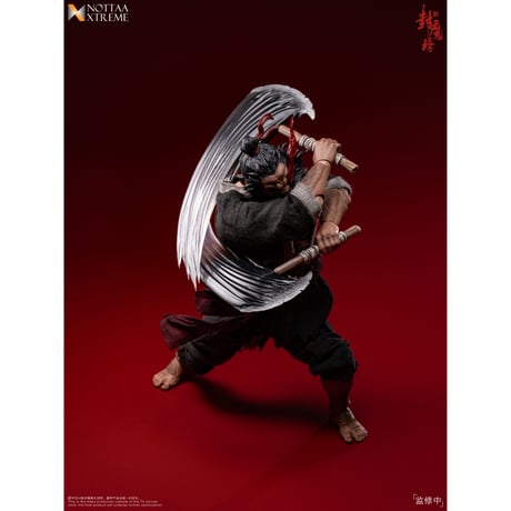 【予約】Nottaa Extreme 《封魔榜》 水滸伝 - 梁山泊第二十二位 『天殺星』 黒旋風の李逵（りき） 1/12 Scale Action Figure