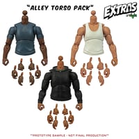 【予約】Valaverse Extras Alley Torso Pack 1/12 Scale Accessory Pack