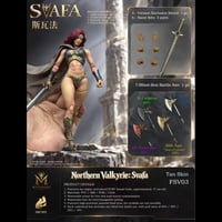 【予約】Fury Toys 狂怒工作室 FSV03 Northern Valkyrie Svafa (Sun-tan Skin Ver.) 1/12 Scale Action Figure