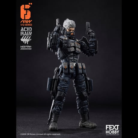 【予約】ACID RAIN 《酸雨戦争》 - NOVARK - Wave2.0 FXH-AR-009 Jack [Op. Extraction] 1:12 / 6" Action Figure