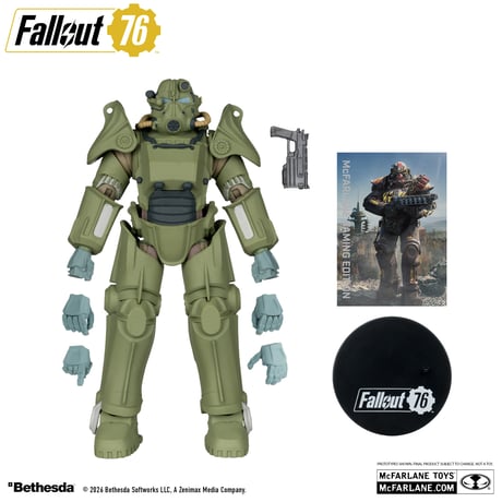 McFarlane Toys Gaming Edition - Fallout76 T-45 Power Armor 7” Action Figure