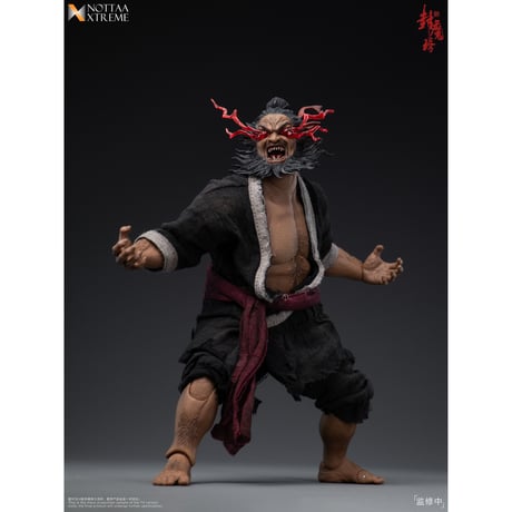 【予約】Nottaa Extreme 《封魔榜》 水滸伝 - 梁山泊第二十二位 『天殺星』 黒旋風の李逵（りき） 1/12 Scale Action Figure