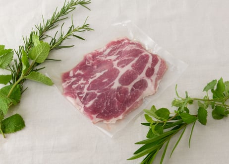 【冷凍】　岐阜県産 豚肩ロース肉スライス　150g