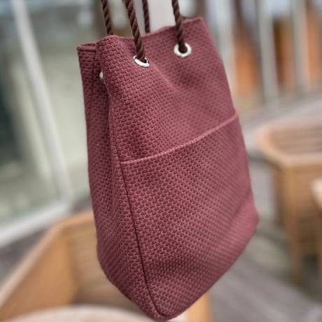 STRING 2025AW限定色ボルドー　※タッセルチャームSサイズ2個付き
