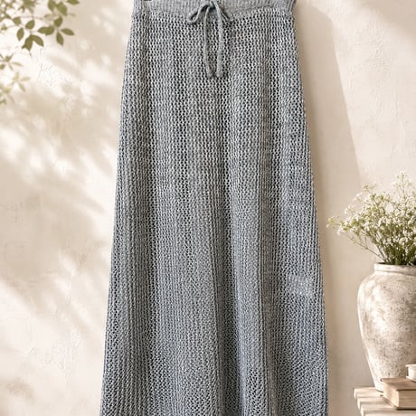 メッシュロングスカート