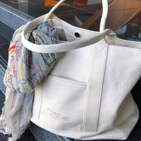 BASICトートバッグ (L) アイボリー