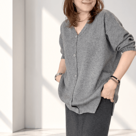完売しました。サイドスリットロングカーディガン