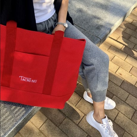 BASIC2018トートバッグ (L) レッド