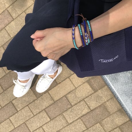 BASICトートバッグ (S) ネイビー