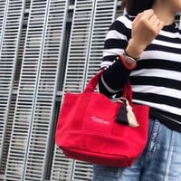 BASICトートバッグ (S)レッド