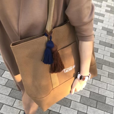 BASICトートバッグ(L)キャメル