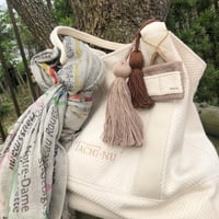 BASICトートバッグ (L) アイボリー