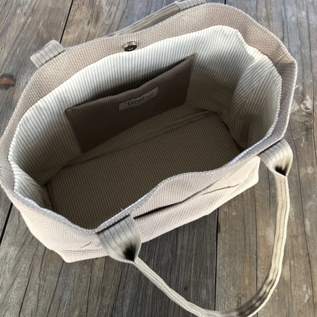 BASICトートバッグ(L) newベージュ