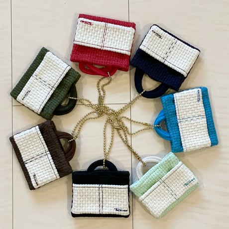 イニシャルミニバッグチャーム『T』