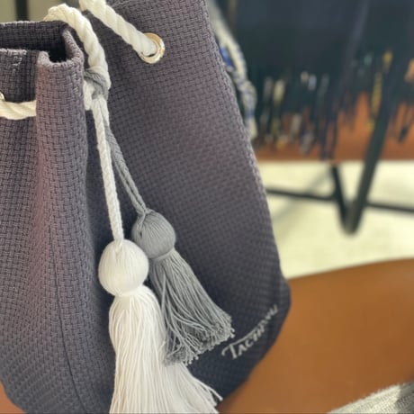 STRING 数量限定CHARCOAL ※タッセルチャームSサイズ2個付き