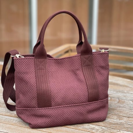 ショルダー付き　BASIC Sサイズ　2025AW限定色ボルドー