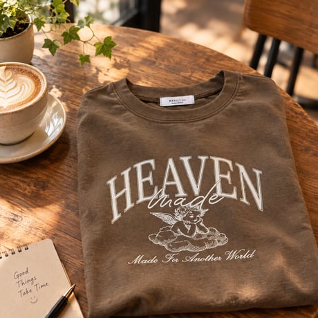 七分袖ヘブンTシャツ