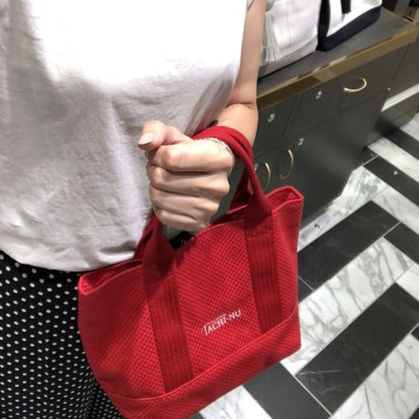 BASICトートバッグ (S)レッド