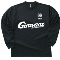 【GK1伊藤 剛】2026/27シーズン 明治安田Ｊ3リーグプレイヤーズナンバーロングTシャツブラック