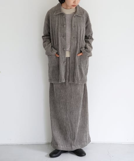 kéngo / comfort corduroy big 2-pockets jacket (2 COLORS)