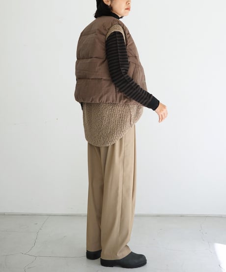 KLOKE / STATIC QUILTED DOWN VEST (2 SIZES)