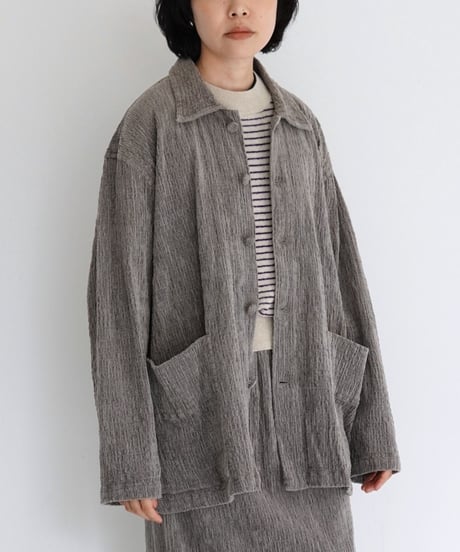 kéngo / comfort corduroy big 2-pockets jacket (2 COLORS)