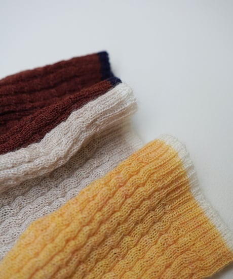 YULA / ARRANGEMENT RIB WOOL INNER (3 COLORS)