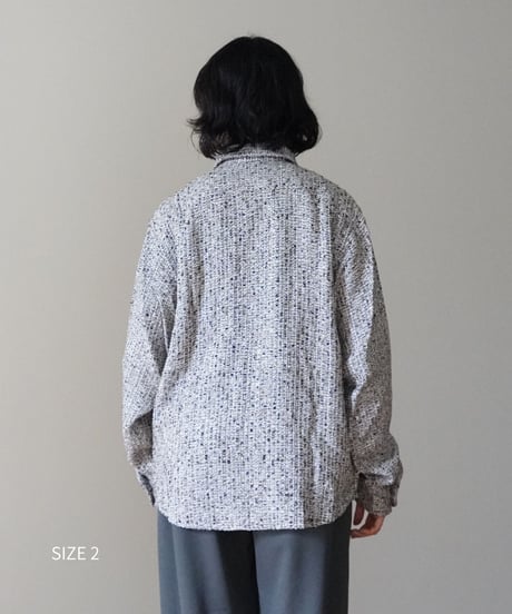 Suno & Morrison / SILK VISCOSE BOUCLE SHIRTS (2 SIZE)