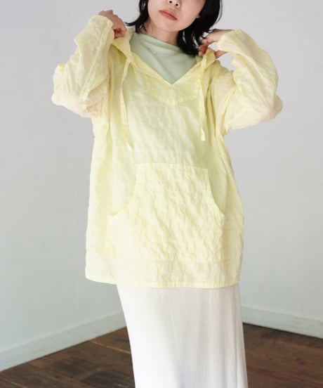 MEYAME / STRIPED LIGHT PARKA (2 COLORS)