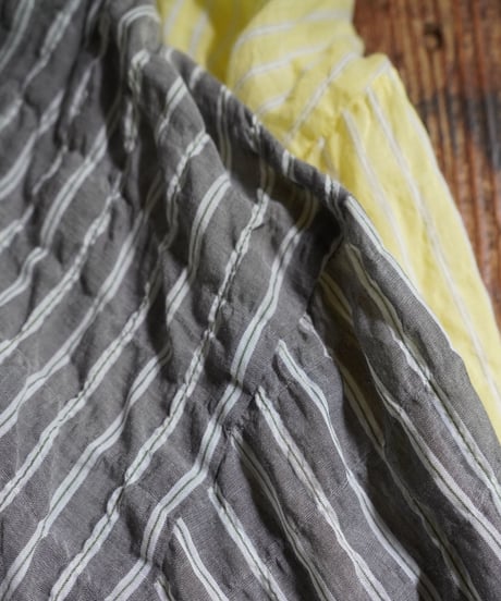 MEYAME / STRIPED LIGHT PARKA (2 COLORS)