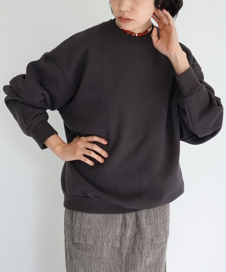 MEYAME / SWITCHING PATTERN SWEAT (BRUSHED LINING) - (3 COLORS)