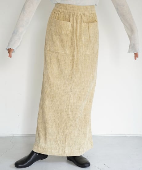 kéngo / comfort corduroy 4-pockets skirt (2 COLORS)
