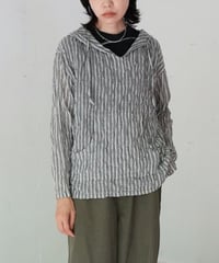 MEYAME / STRIPED LIGHT PARKA (2 COLORS)