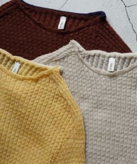 YULA / ARRANGEMENT RIB WOOL INNER (3 COLORS)