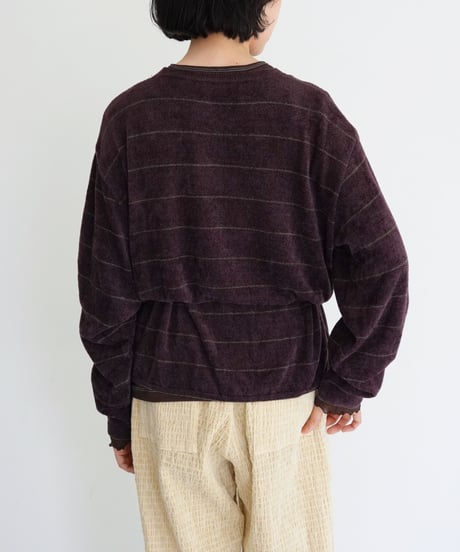 JöICEADDED / Velour Knit Sweater (2 COLORS)