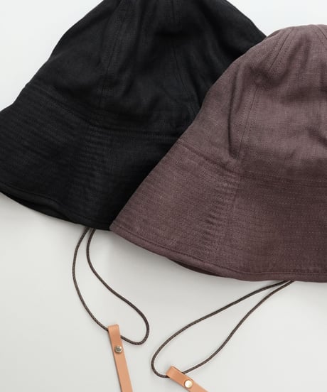 MEYAME / LINEN HAT MADE BY NINE TAILOR (2 COLORS)