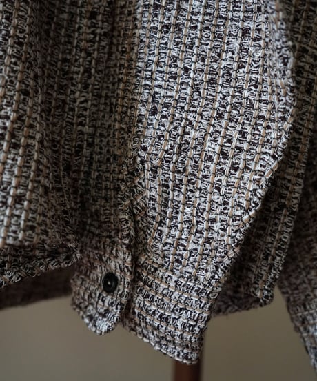 Suno & Morrison / SILK VISCOSE BOUCLE SHIRTS (2 SIZE)