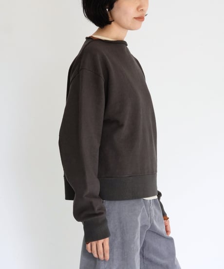 kéngo / slash neck sweat “mini” (2 COLORS)